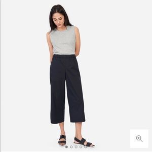 Everlane Cotton Poplin Culotte